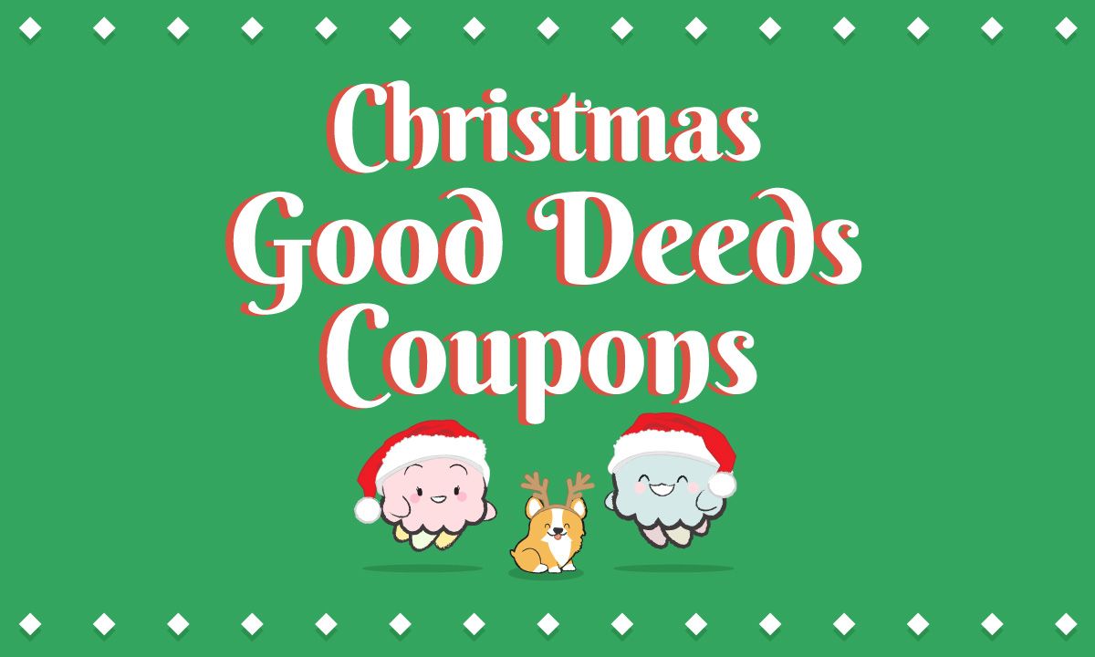Christmas Good Deeds Coupons: Creative Printable Worksheets for Kids
