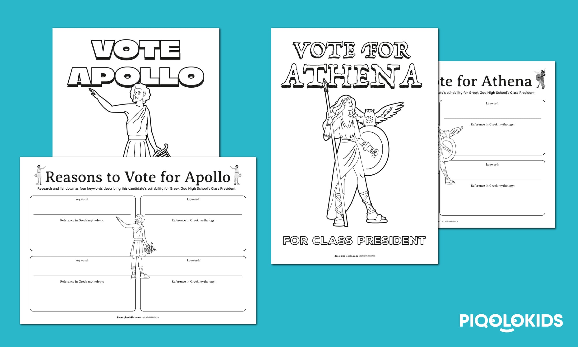 Greek Gods for Class President