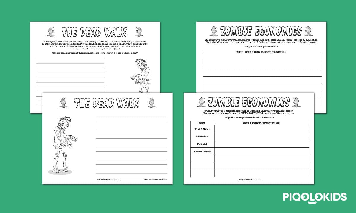 Needs & Wants in a Zombie Apocalypse