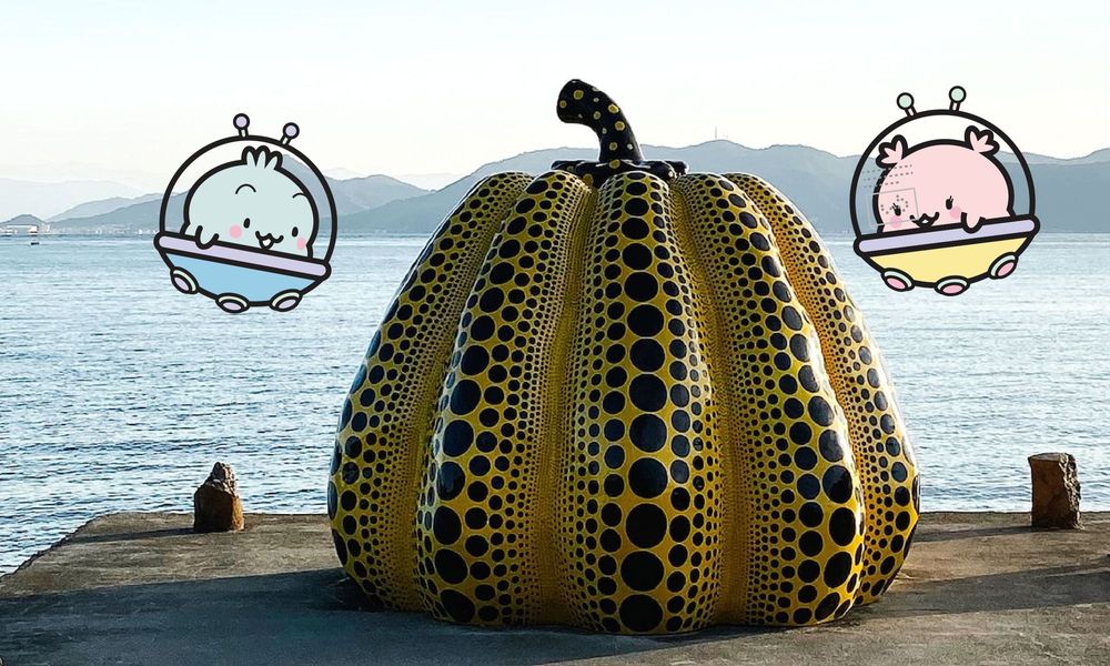 Yayoi Kusama Inspired Jack o'lanterns Creative Printable Worksheets