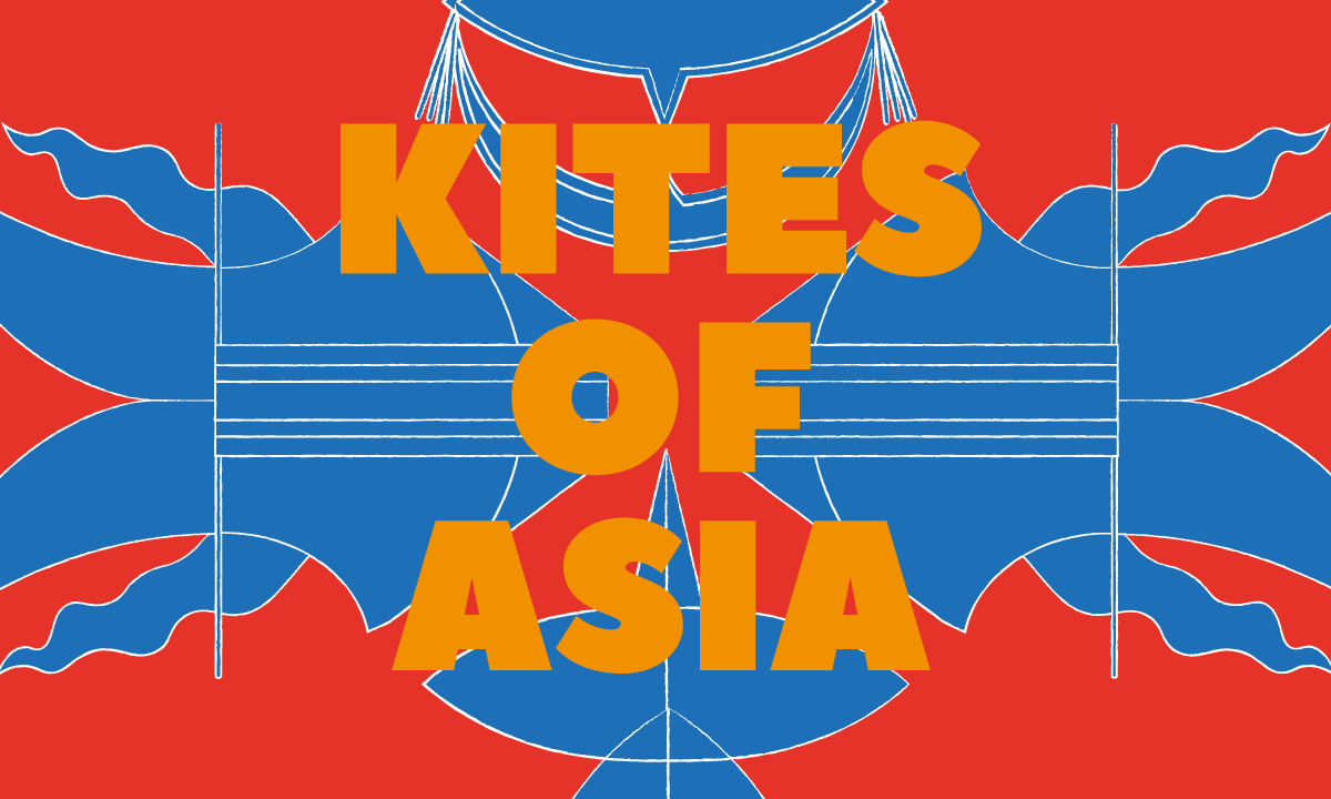 Colour the Kites of Asia