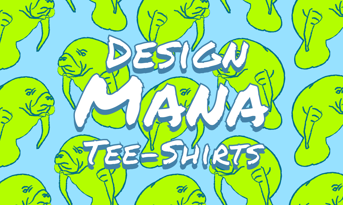 Design Manatee T-Shirts