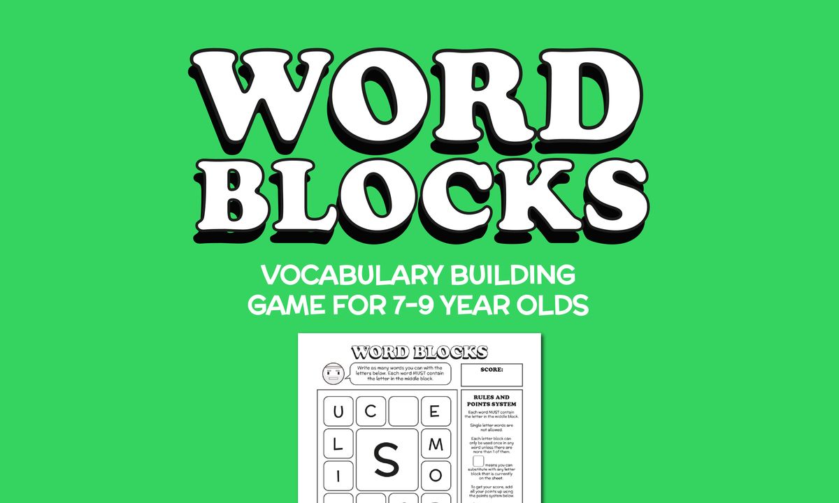 Word Blocks: Vocabulary Game