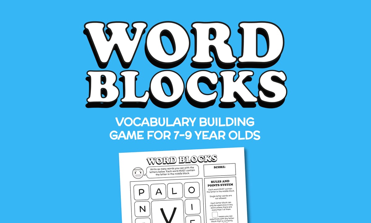 Word Blocks: Vocabulary Game