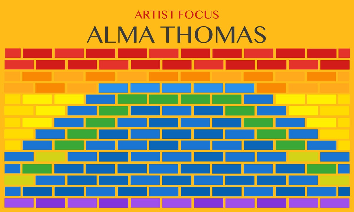 Artist Focus: Alma Thomas - Black History Month