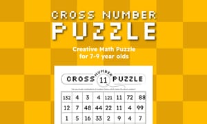 Cross-Number Puzzle: Creative Math Activity
