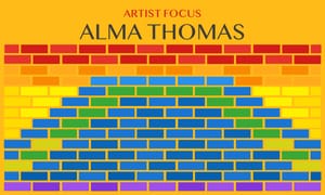 Artist Focus: Alma Thomas - Black History Month
