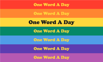 Learn One Word A Day Challenge