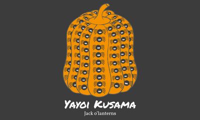 Yayoi Kusama Inspired Jack o'lanterns