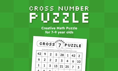 Cross-Number Puzzle: Creative Math Activity