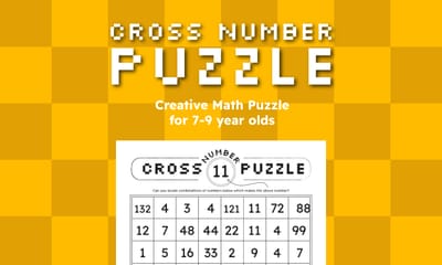 Cross-Number Puzzle: Creative Math Activity
