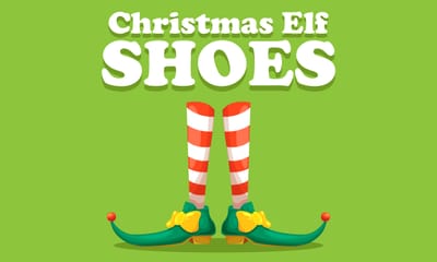 Colour Christmas Elf Shoes