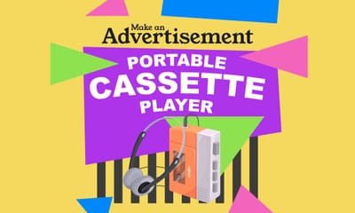 Make an Advertisement: Portable Cassette Player