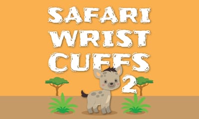 African Animal Wrist Cuffs 2