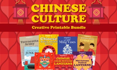 Exploring Chinese Culture Creatively: Printable Bundle for Elementary