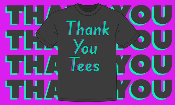 Design Thank You T-shirts