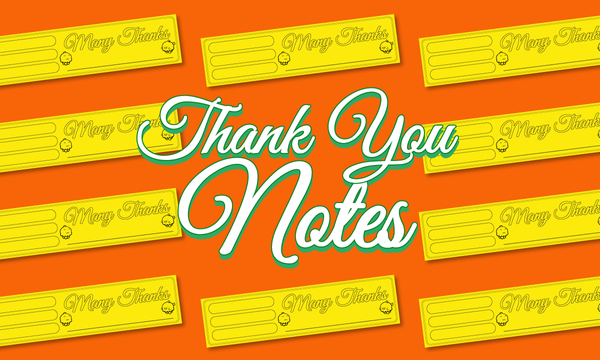 Write Thank You Notes
