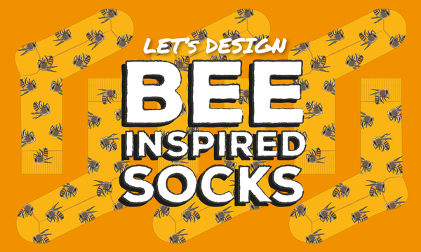 Design Bee Inspired Socks