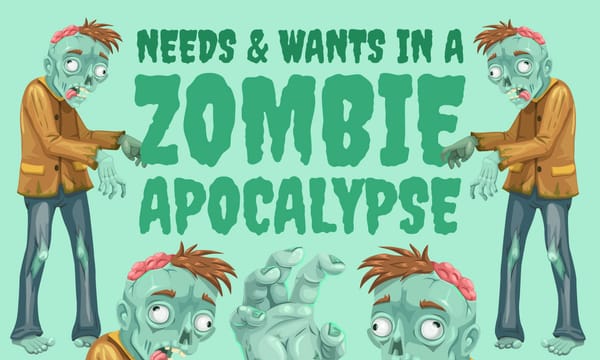 Needs & Wants in a Zombie Apocalypse