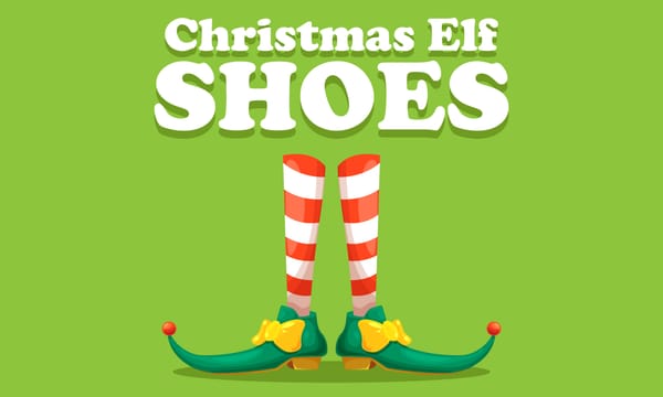 Colour Christmas Elf Shoes