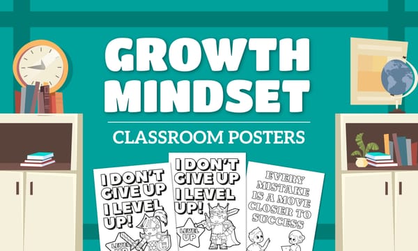 Growth Mindset Classroom Posters 2
