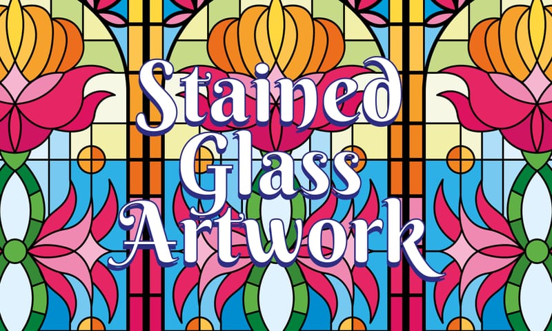 Create Stained Glass Artwork