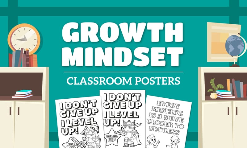 Growth Mindset Classroom Posters 2